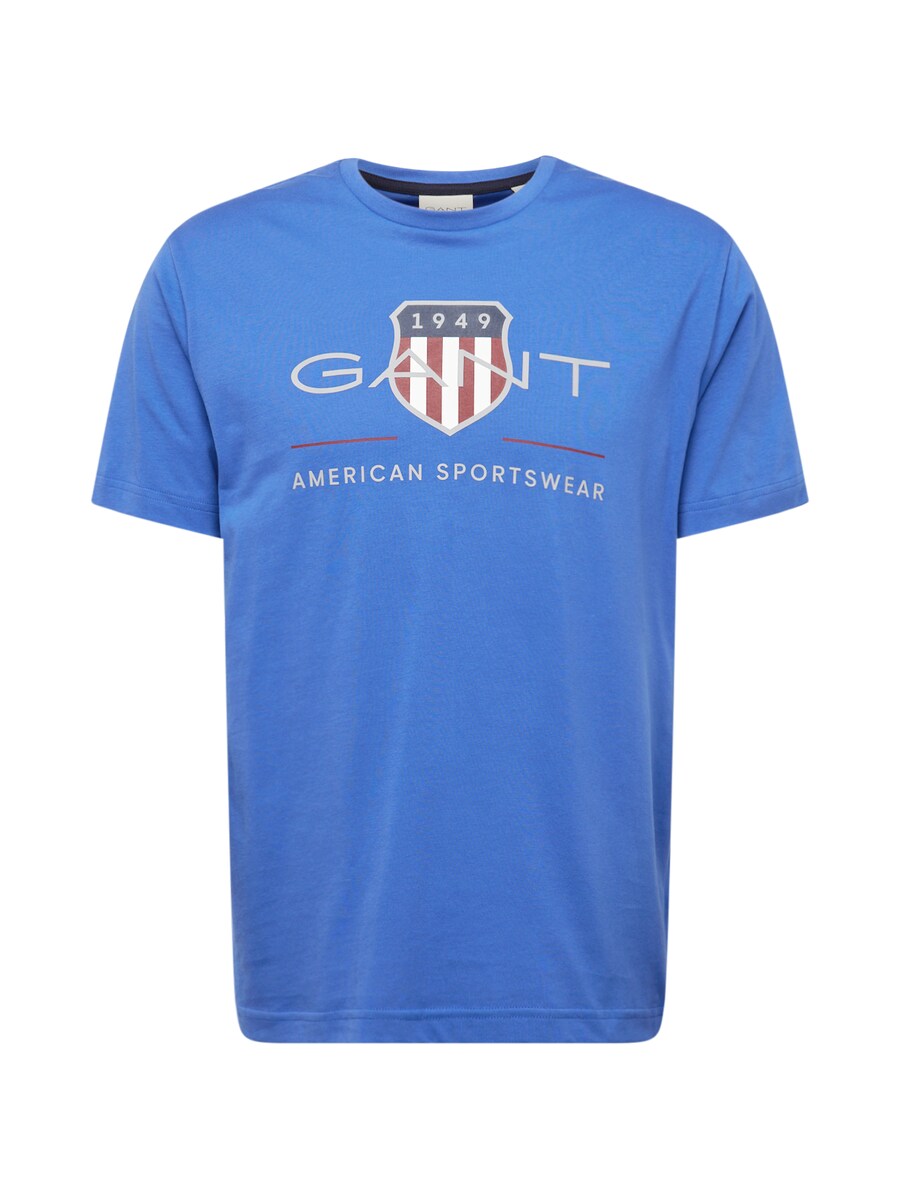 

Рубашка GANT, цвет marine blue/Royal blue