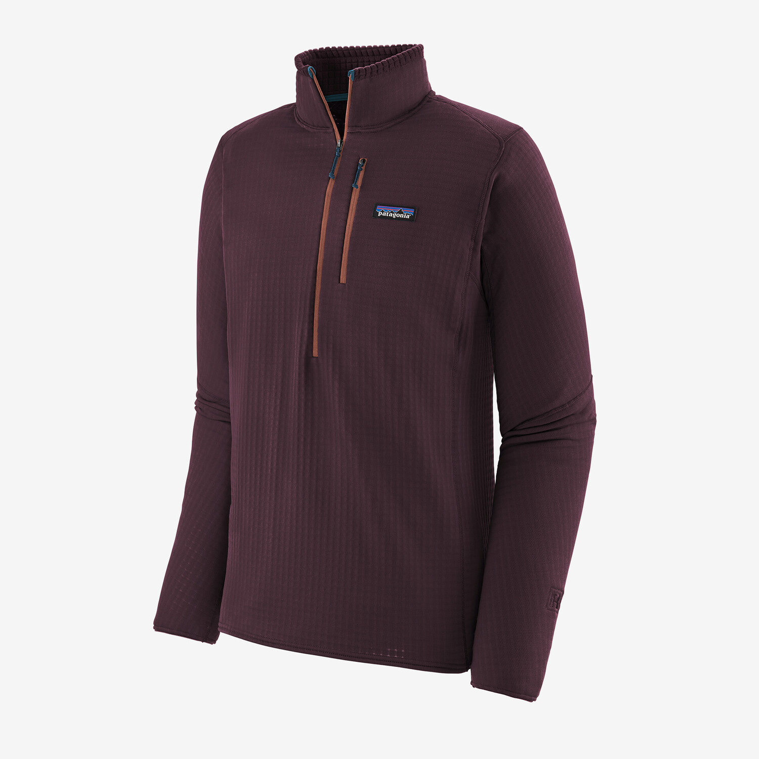 

Мужской флисовый пуловер R1 Patagonia, цвет Obsidian Plum