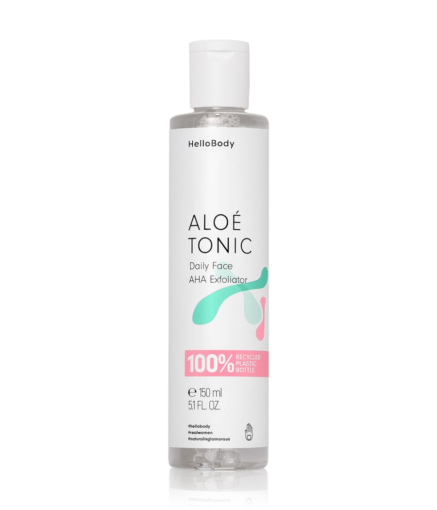 

Тоник для лица HelloBody ALOÉ TONIC Daily Face AHA Exfoliator, 150 ml