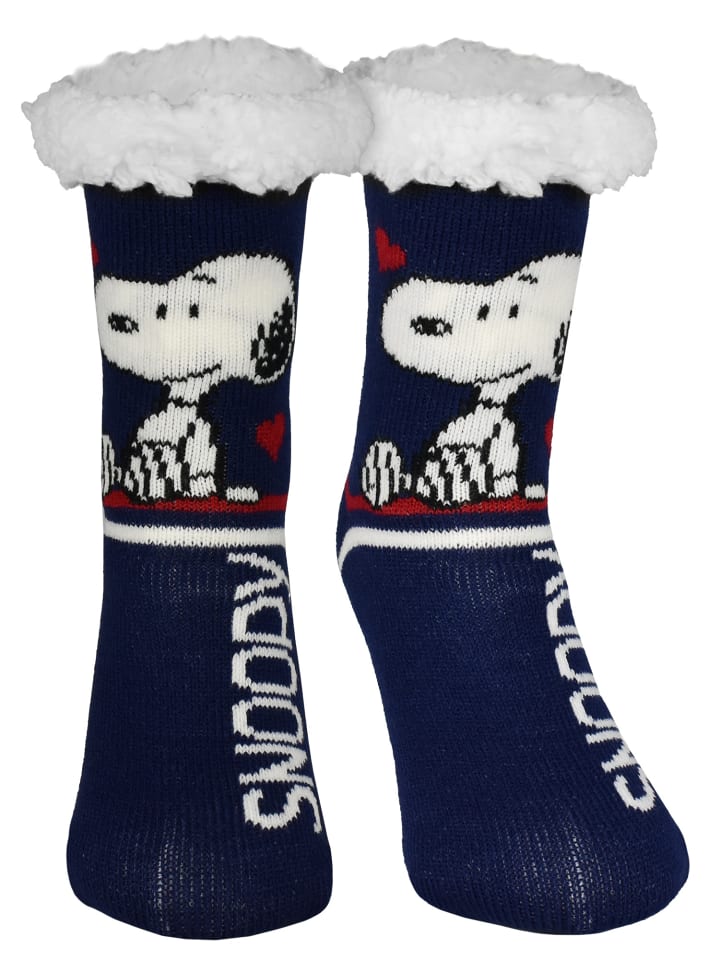

Носки Peanuts Snoopy для дома, носки для дома, уютные носки, носки синего цвета Snoopy