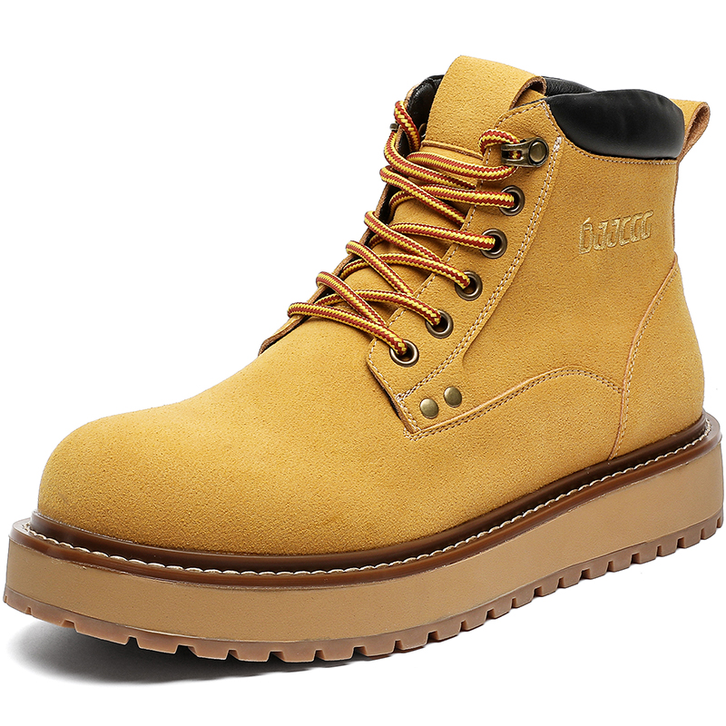 

Мужские ботинки Cahhrrn X Martin Boot Men Beige Zhengran