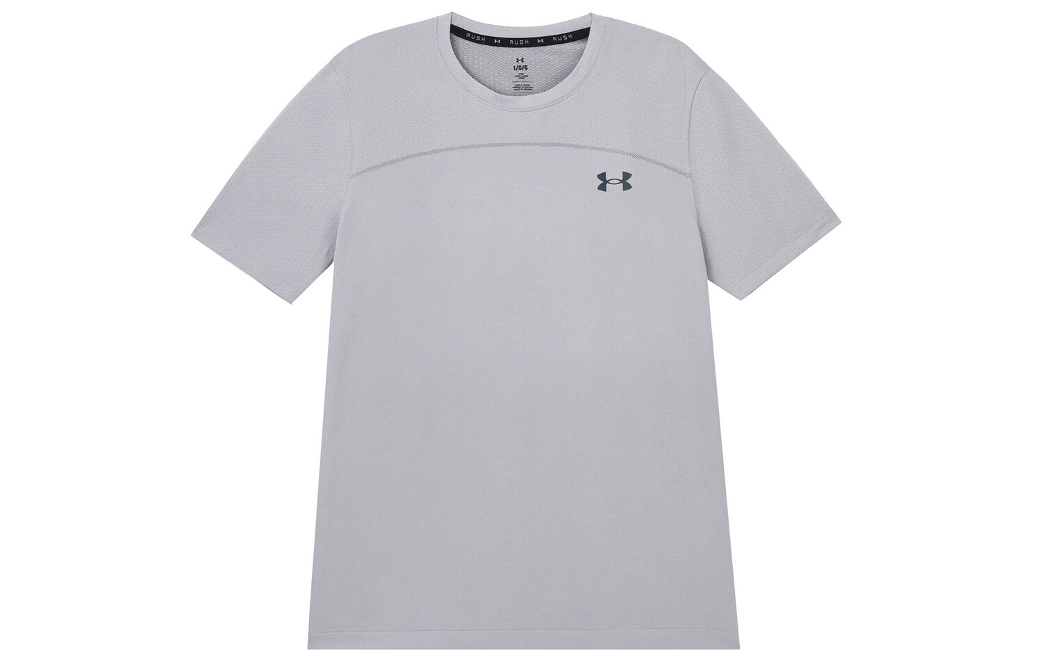 

Футболка мужская белая/серая Under Armour, белый/серый