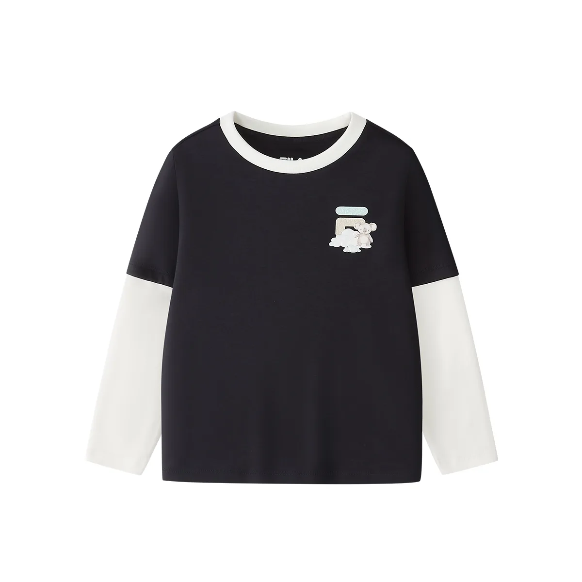 FILA KIDS Детская толстовка с длинным рукавом Legend Blue