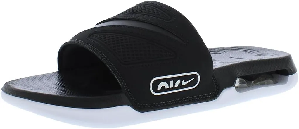 

Кроссовки Nike mens Air Max Cirro Slides, черный/металлик серебристый/белый