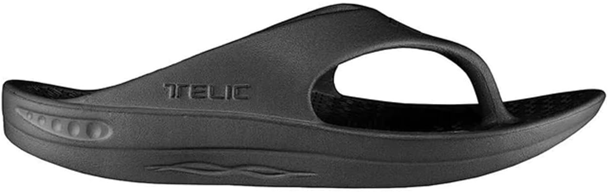 Сандалии Telic Energy Flip Flop - комфортная обувь для мужчин и женщин, черный — фото 2