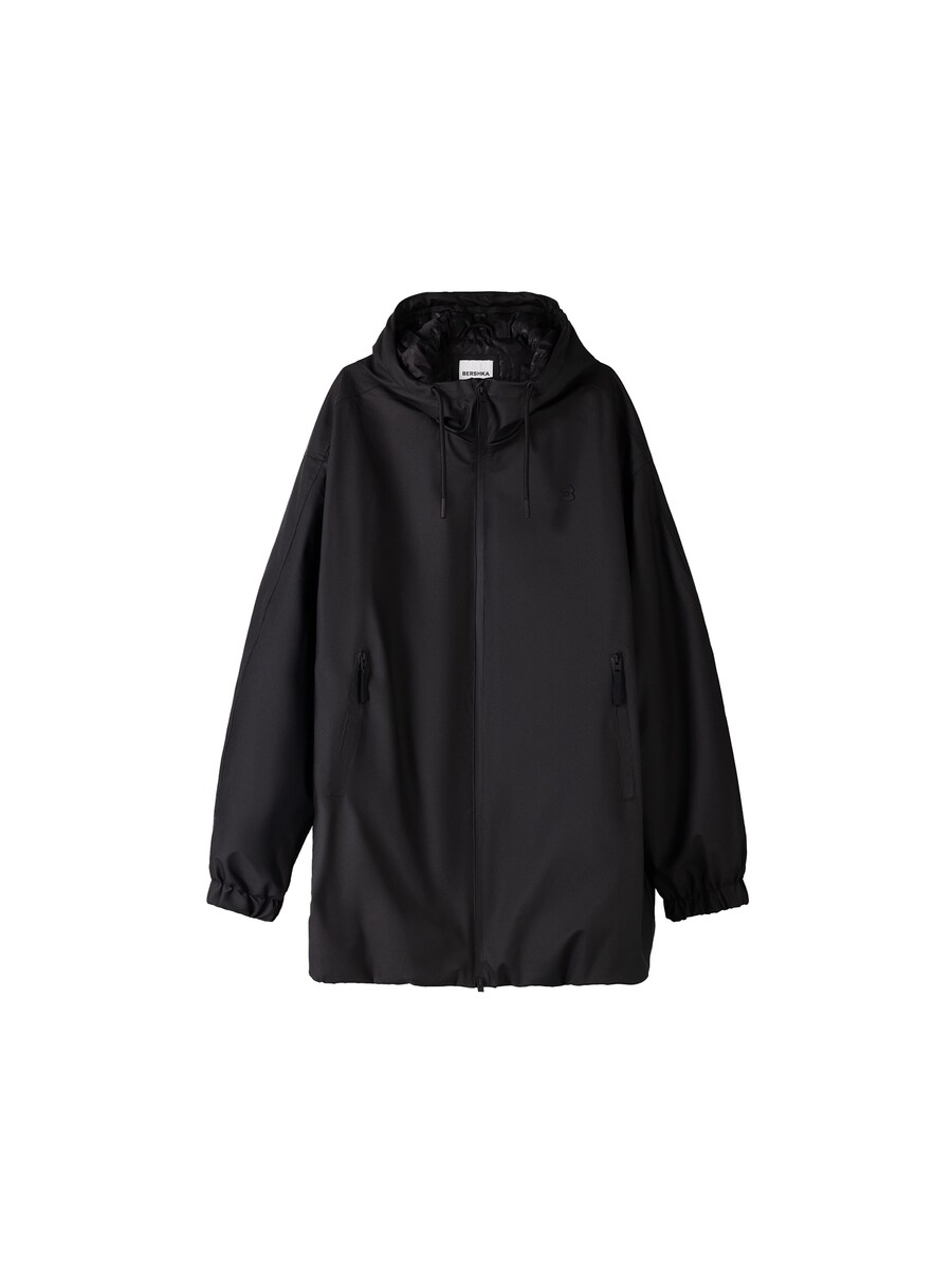 

Куртка межсезонная Bershka, черный