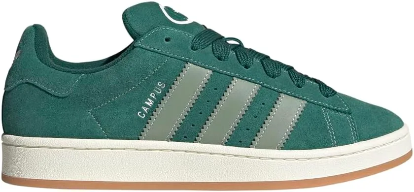 Мужские кроссовки Adidas Campus 00-х, зеленый/серебристый зеленый