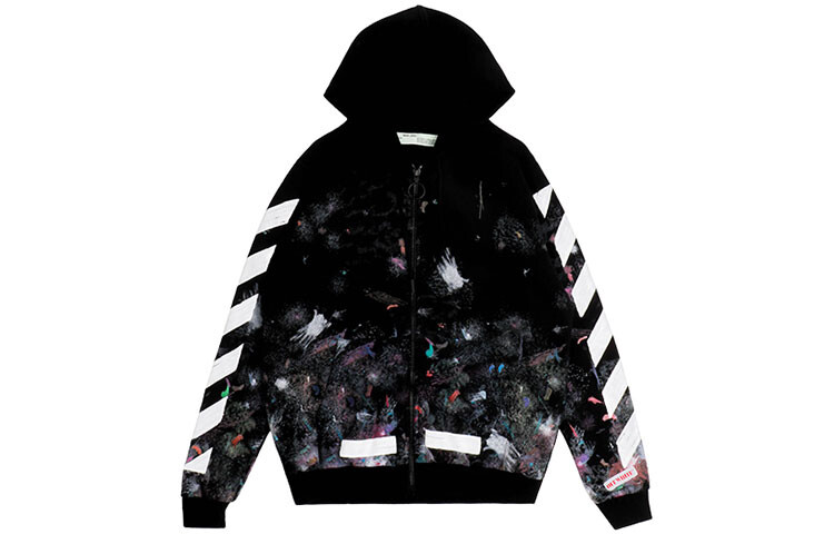 Толстовка мужская Off-White Galaxy Brushed, черный — фото 2