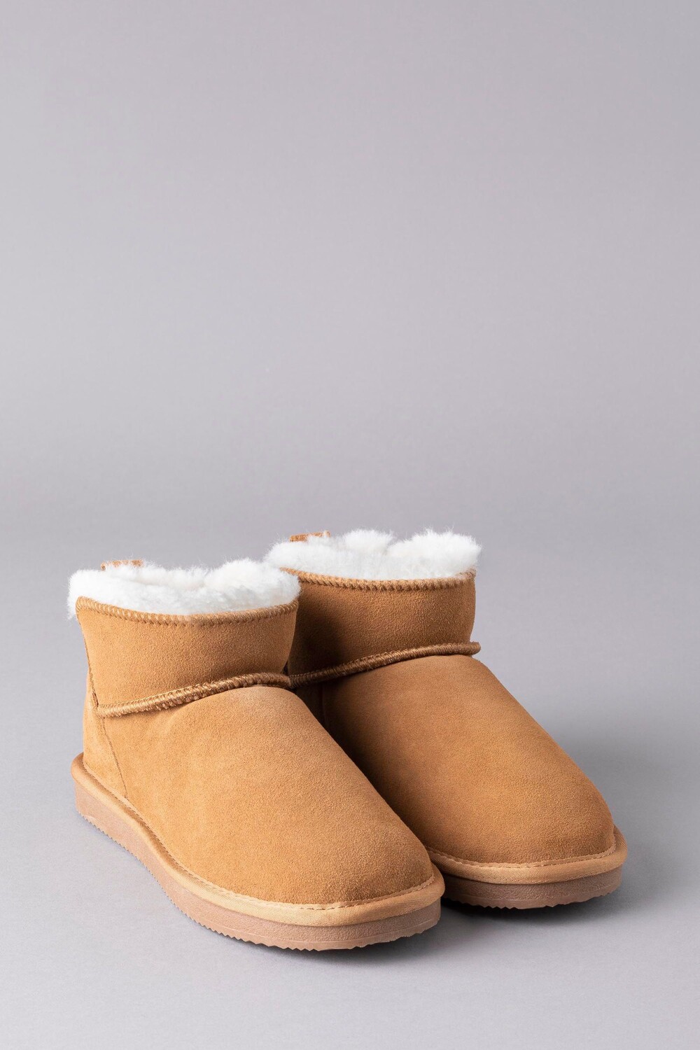 Кожаные тапочки Lakeland GreyLadies и ботильоны из овчины Lakeland Leather, коричневый — фото 2