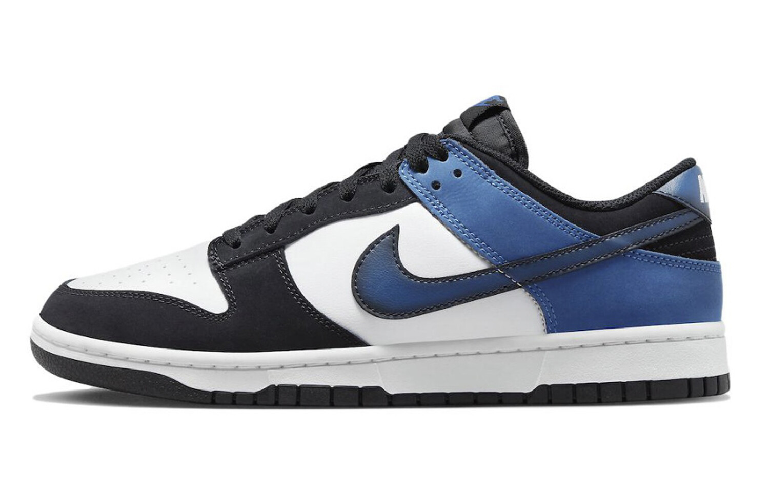 

Кроссовки Nike Dunk Skateboarding Shoes Men Low-top Black, синий