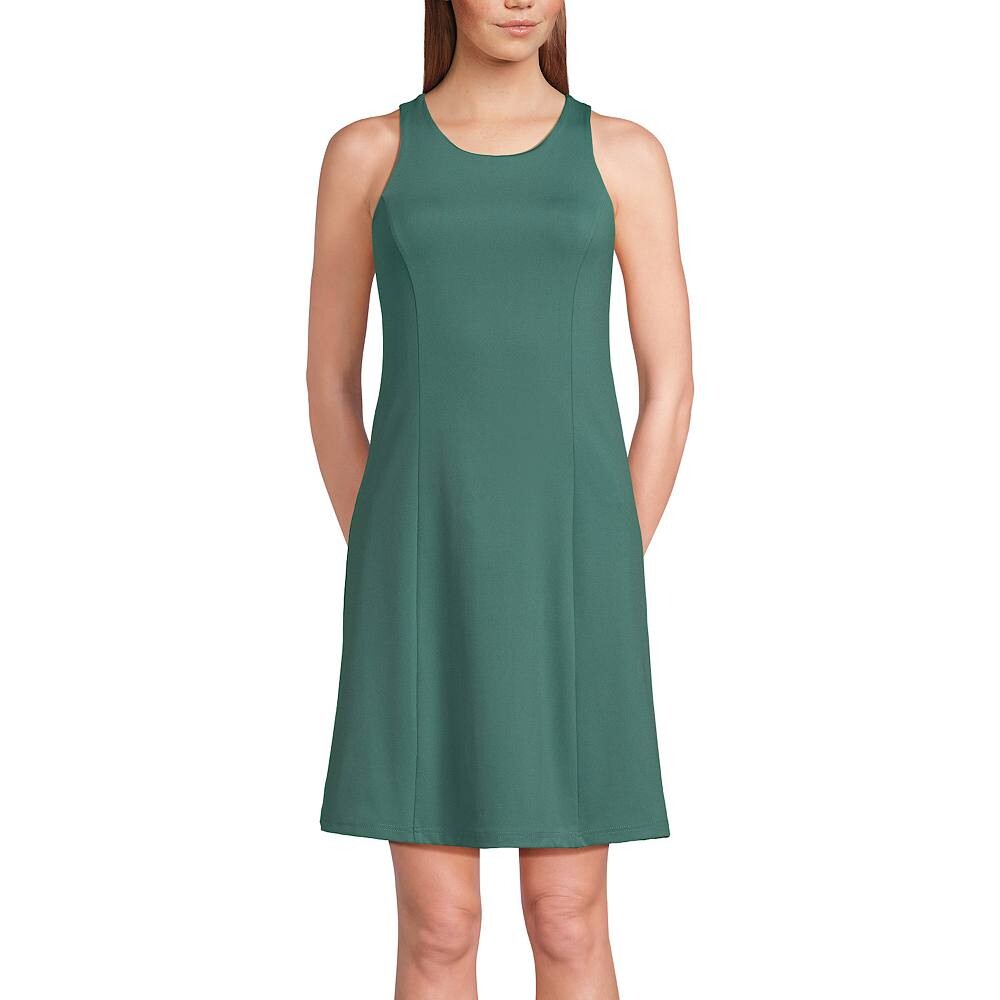 

Женское мини-платье Lands End Social Active с трусами Lands' End, цвет Washed Evergreen