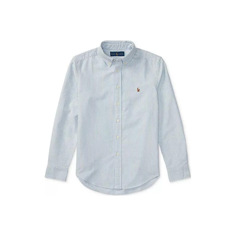 

Рубашка SS23 для детей Polo Ralph Lauren, светло-голубой