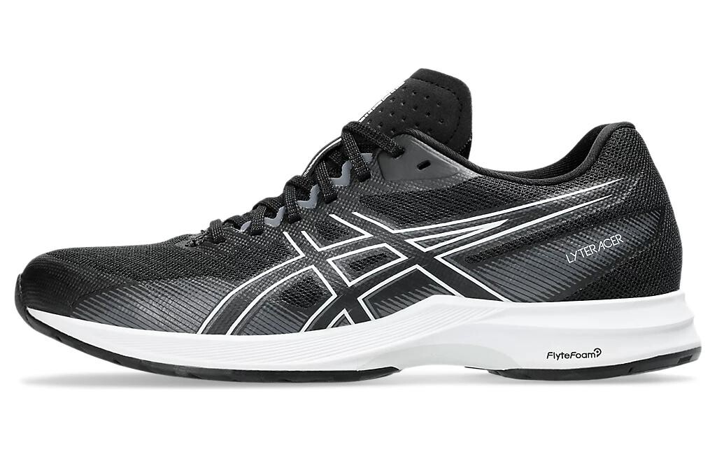 

Кроссовки Lyteracer 4 женские с низким верхом, черные Asics