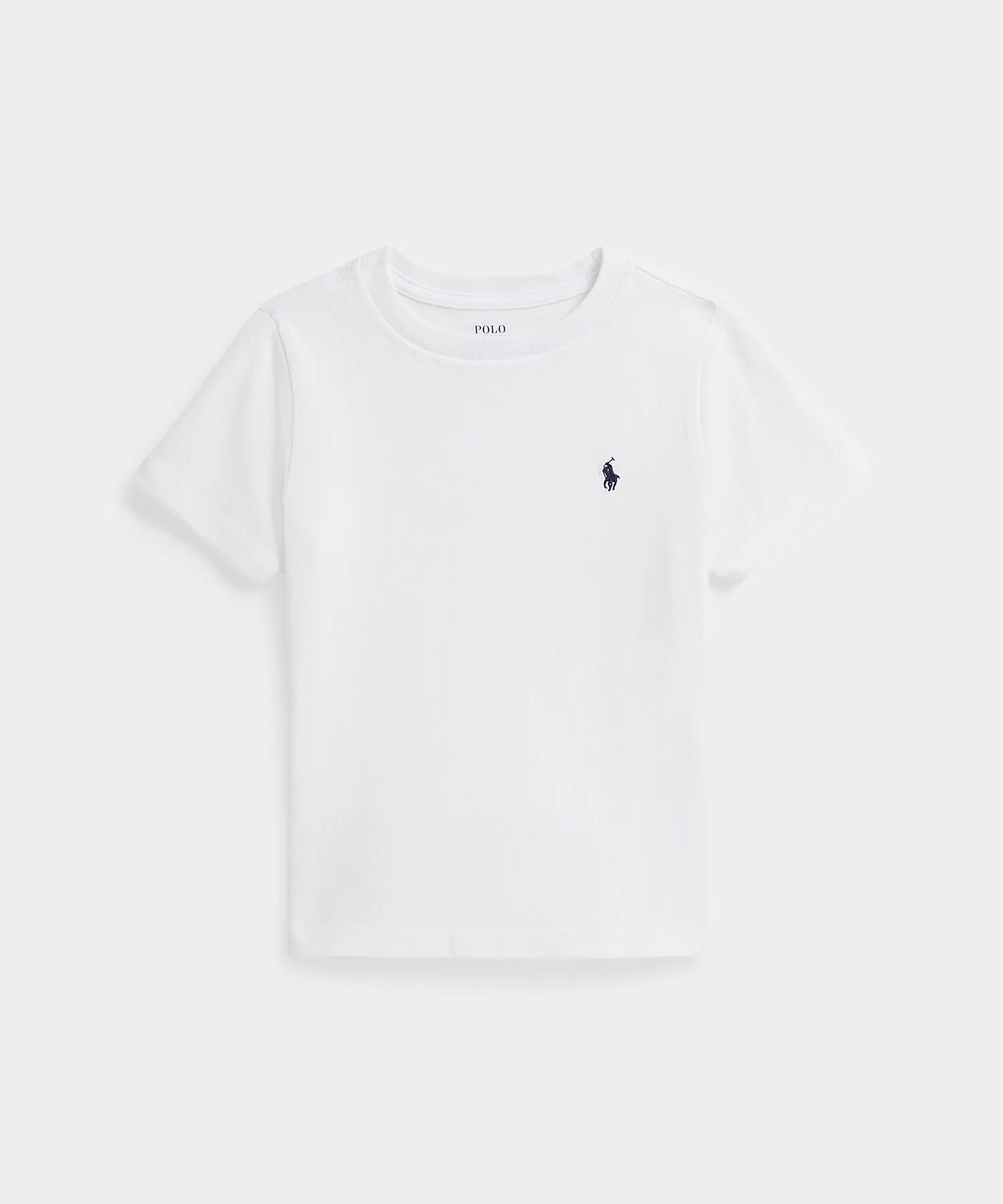 Детская футболка Polo Ralph Lauren с вышивкой белая