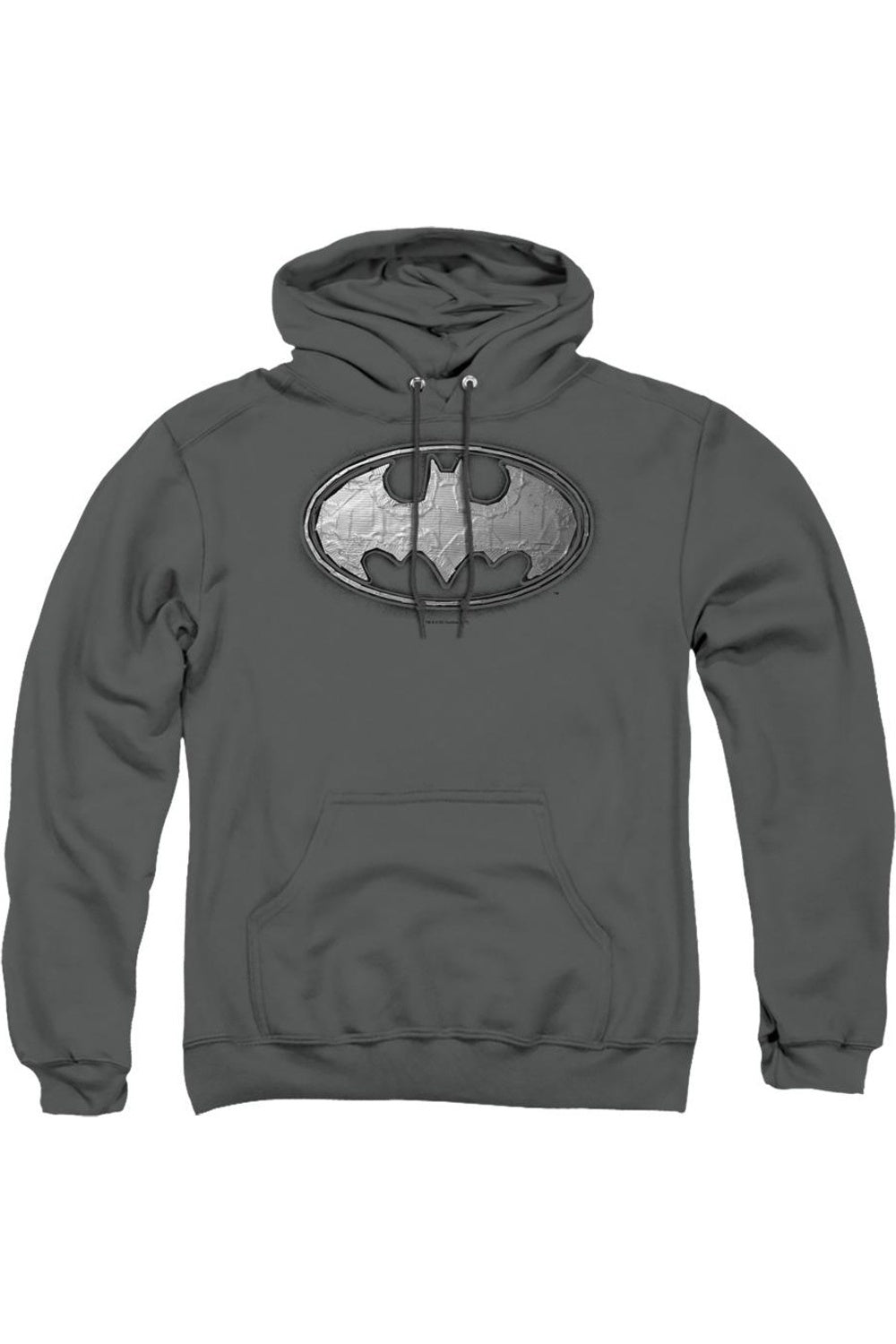 

Толстовка с капюшоном Batman Duct Tape Logo для взрослых Gildan, цвет charcoal