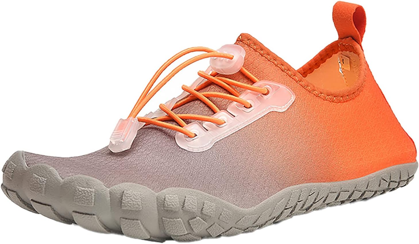 

Мужские кроссовки для активного отдыха, альпинизма, повседневной носки, спорта, на шнуровке, для пляжа и бега, с мягкой дышащей подошвой, без шнуровки Generic, оранжевый