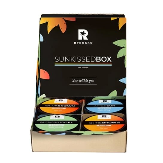 

Набор для загара, 4 шт. Byrokko, Sunkissed Box
