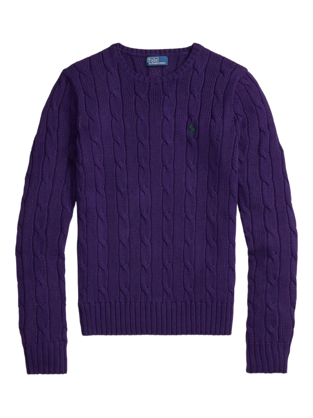 

Свитер фактурной вязки POLO RALPH LAUREN, фиолетовый