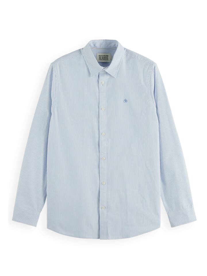 

Рубашка Scotch & Soda CORE OXFORD SOLID, голубой