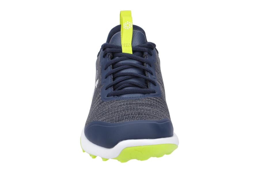 Кроссовки Puma FUSION PRO синие жёлтые мужские 377041 — фото 4