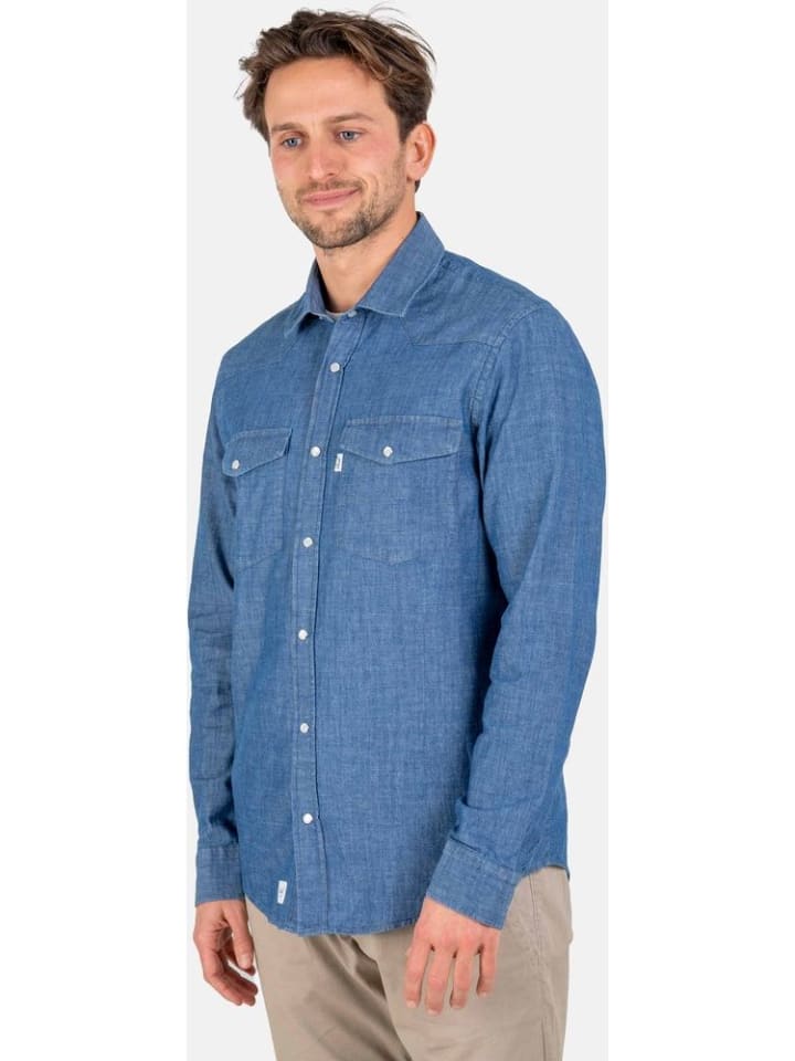

Футболка Western Shirt Reell, синий