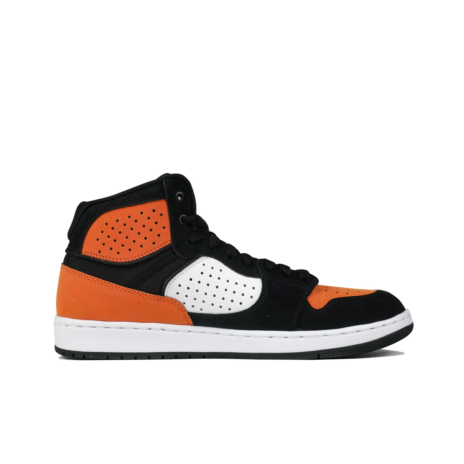 

Кроссовки Jordan Access Vintage Basketball Shoes Men High-top Scar Black/Brown, черный