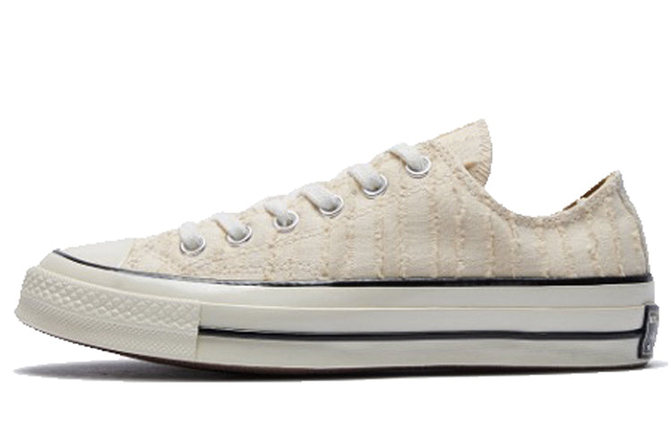 Кеды (WMNS) Converse Chuck 1970S Natural Ivory/Club Gold/Egret, кремовый — фото 2