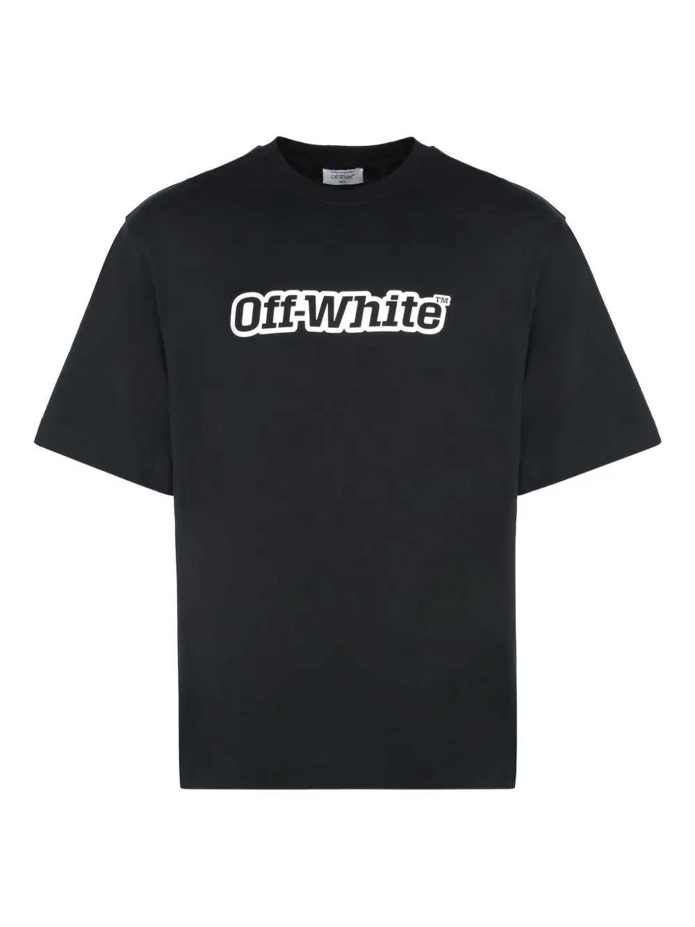 

Футболка с логотипом OFF-WHITE, черный