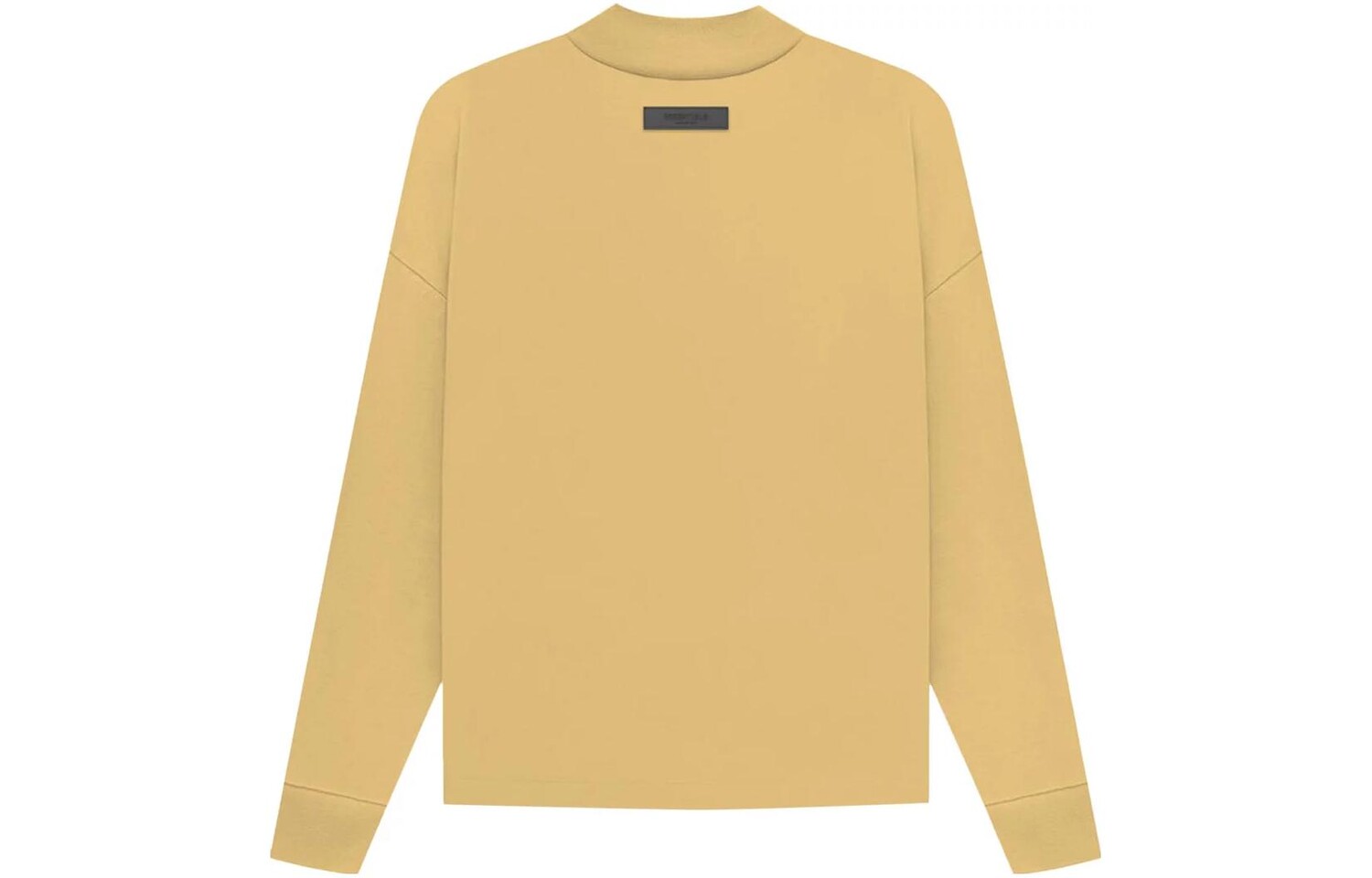 Футболка унисекс светло-желтая Fear Of God Essentials, светло-желтый — фото 2