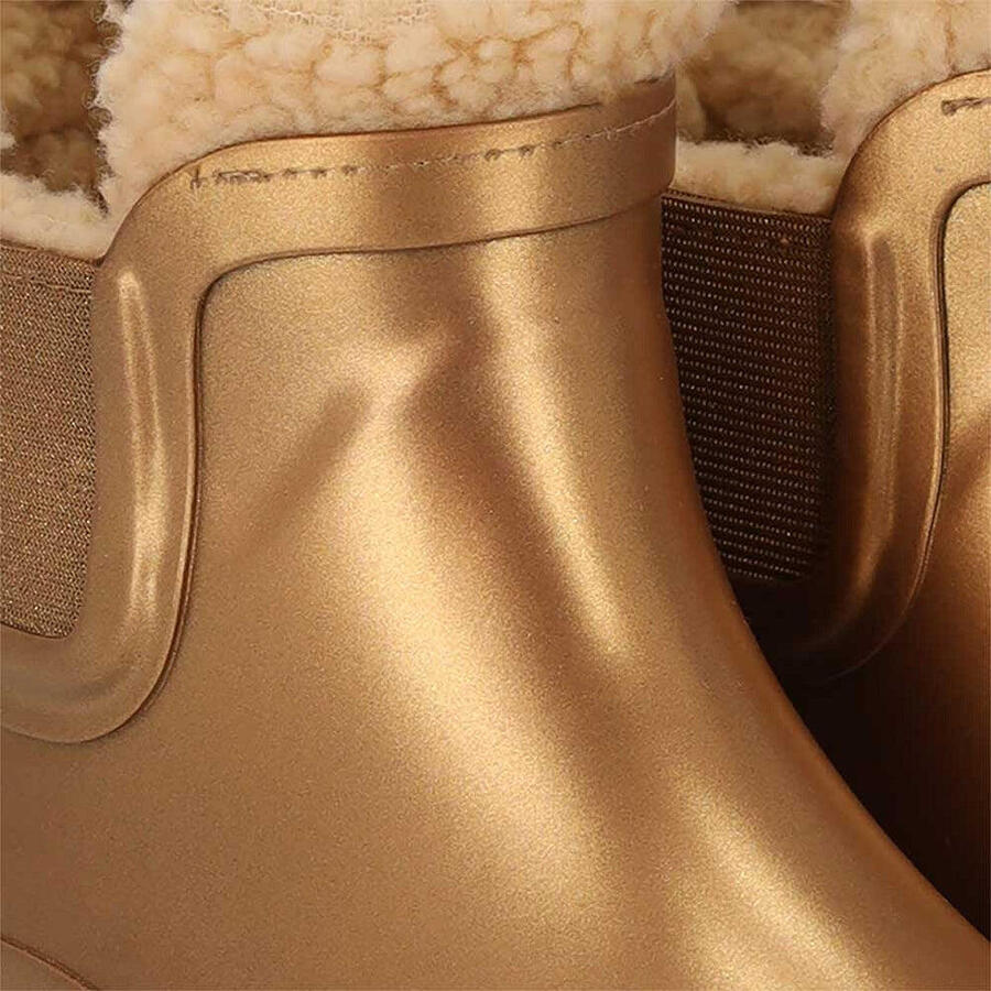 XQ FOOTWEAR Резиновые сапоги Челси для детей — унисекс — подкладка из искусственного меха — 100% резина — фото 3