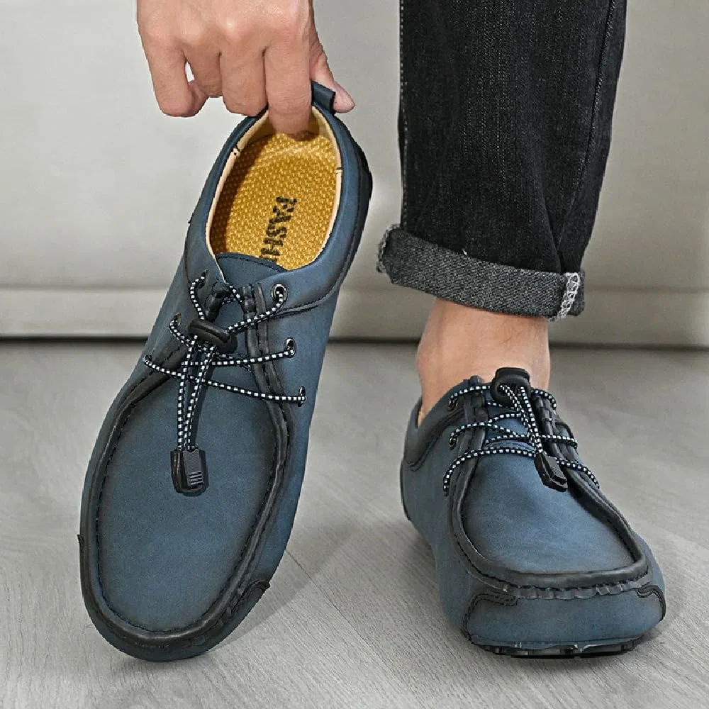Мокасины мужские Asifn Loafers, синие — фото 3