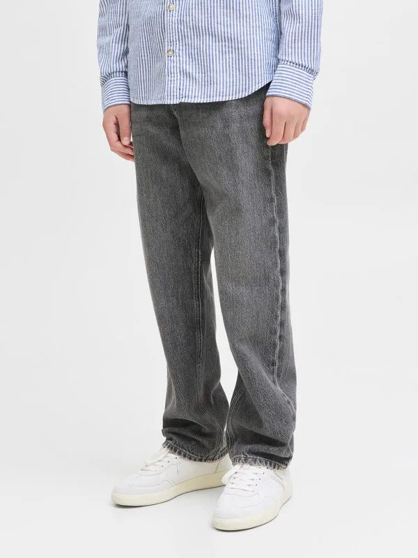 Джинсы прямого кроя jjichris jjoriginal Jack & Jones Junior, Black Denim