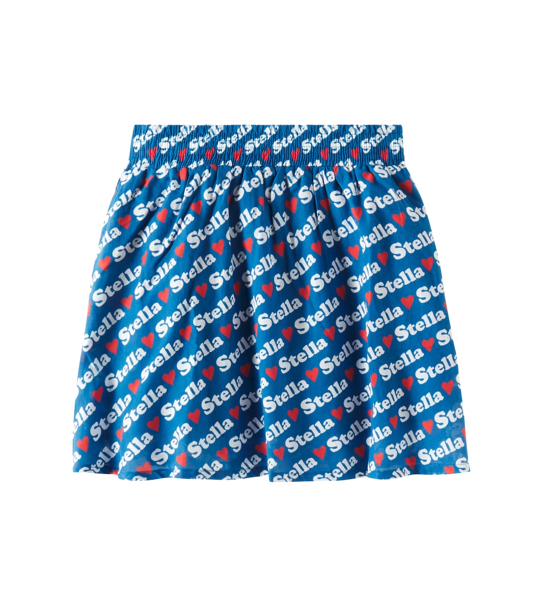 

Печатная хлопковая юбка Stella McCartney Kids, Ottanio/Multicolor