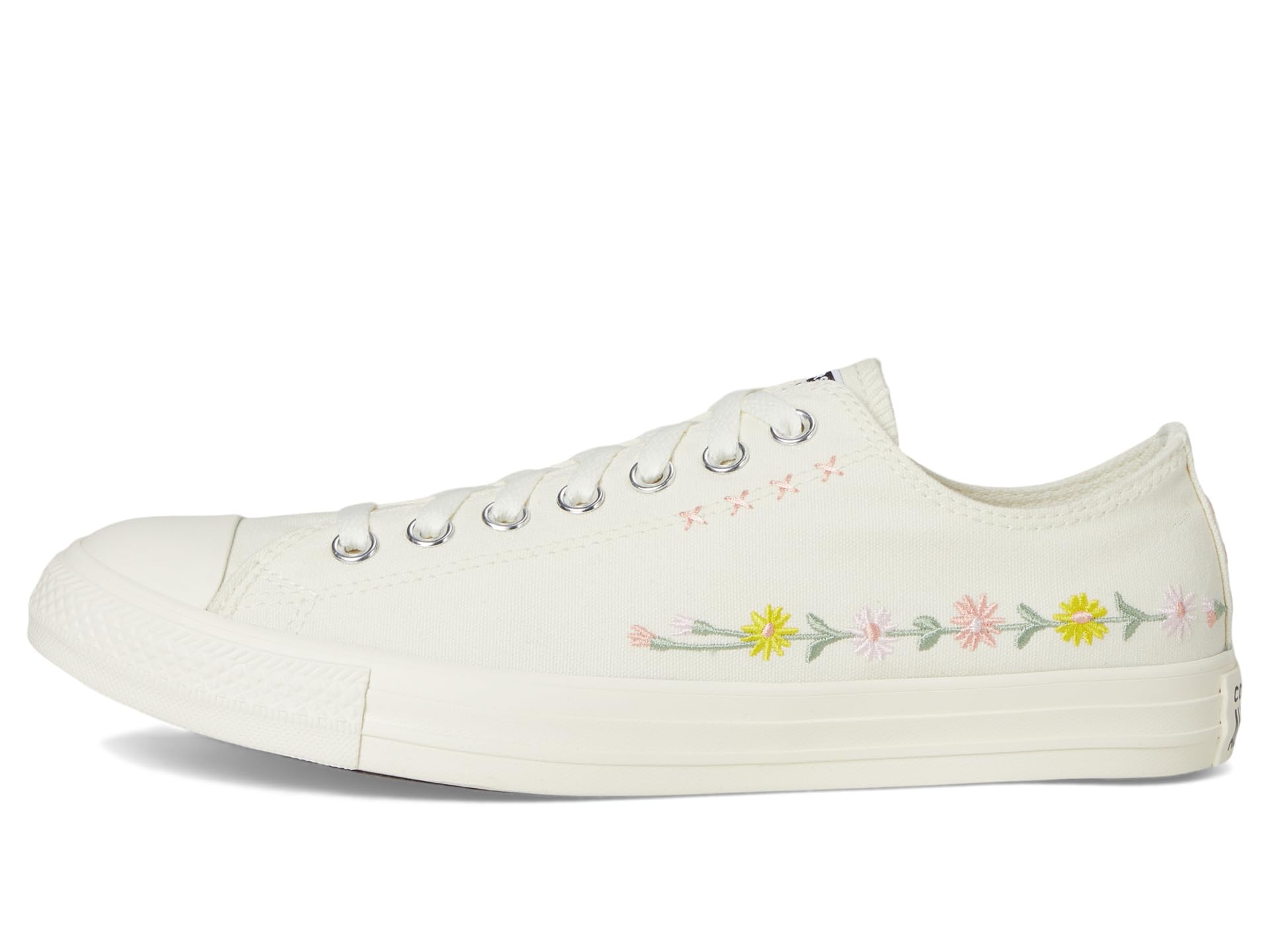 Кроссовки Converse Chuck Taylor All Star Low Top Sneaker, Egret/Foothill Green — фото 4