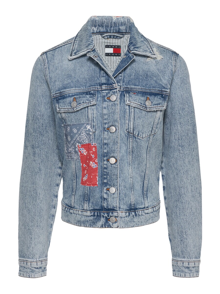 

Межсезонная куртка Tommy Jeans CLASSIC, цвет Dusty blue/Blue denim