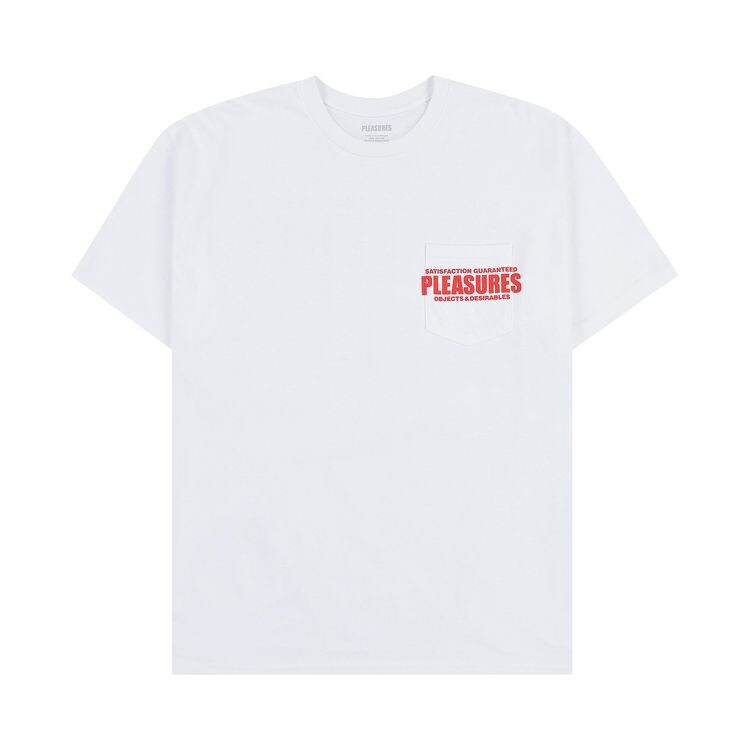 

Футболка Pleasures Staff Pocket T-Shirt White, белый