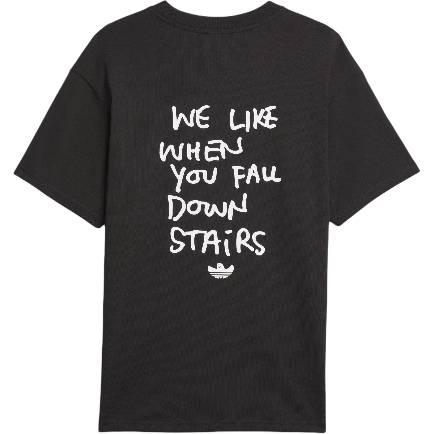 Футболка Shmoofoil STAIRS Unisex Adidas Originals, черный — фото 2