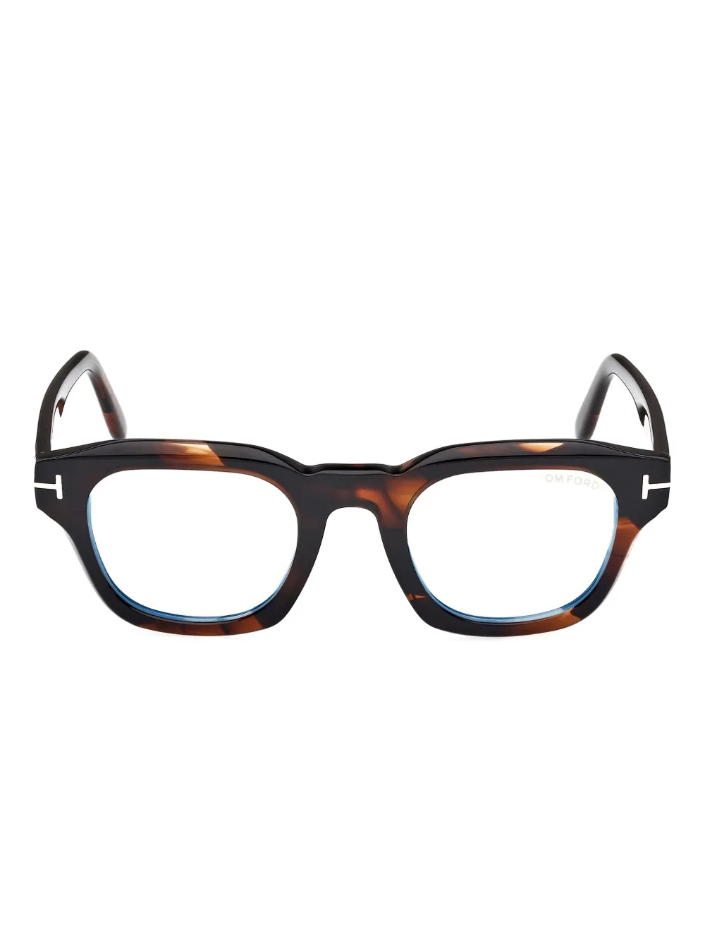 

Очки в квадратной оправе Tom Ford, коричневый