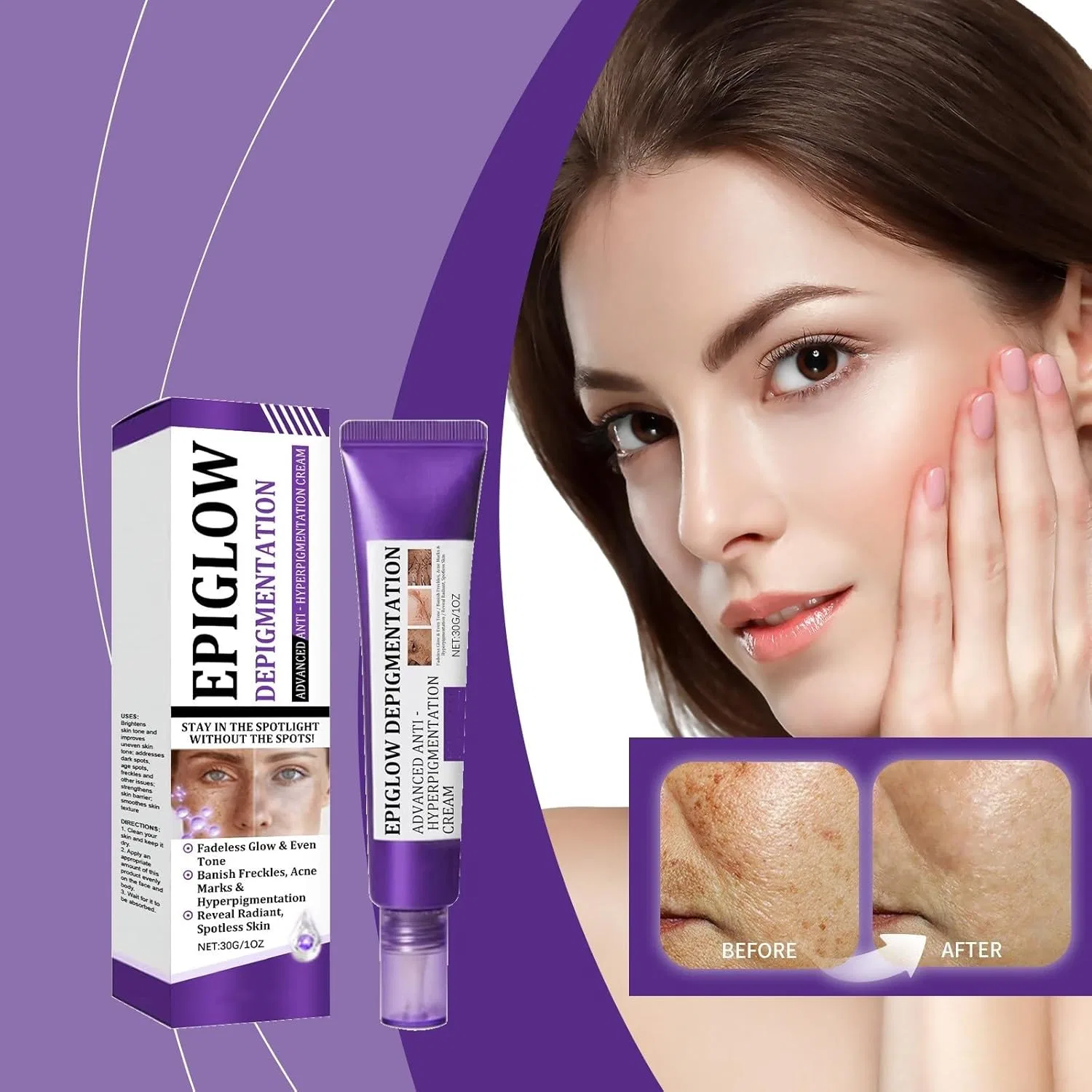 Крем для лица Corlidea — EPIGLOW MelanEX Advanced Anti-Hyperpigmentation с ретинолом , 1Pcs — фото 2