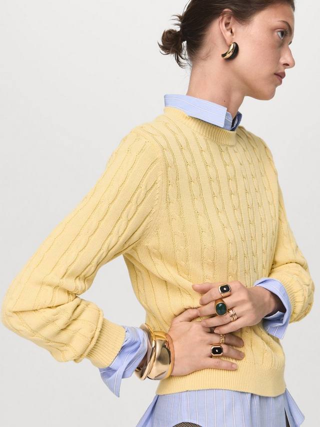 

Солнечный кабельный джемпер Mango, Yellow