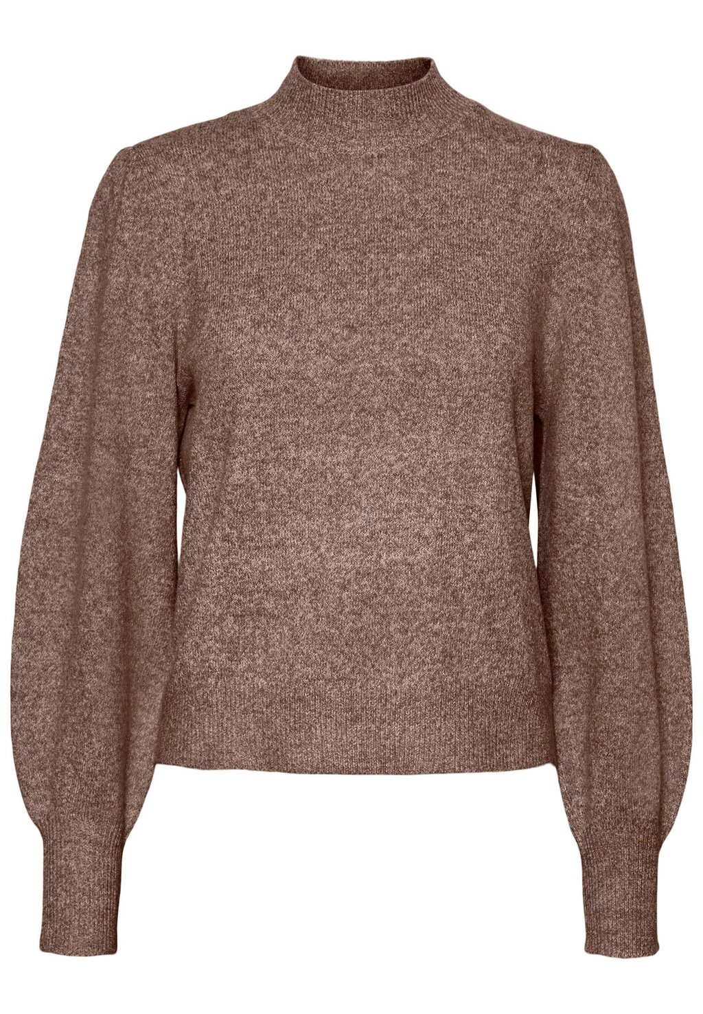 

Свитшот Vero Moda VMDOFFY HIGHNECK, цвет brown lentil/melange