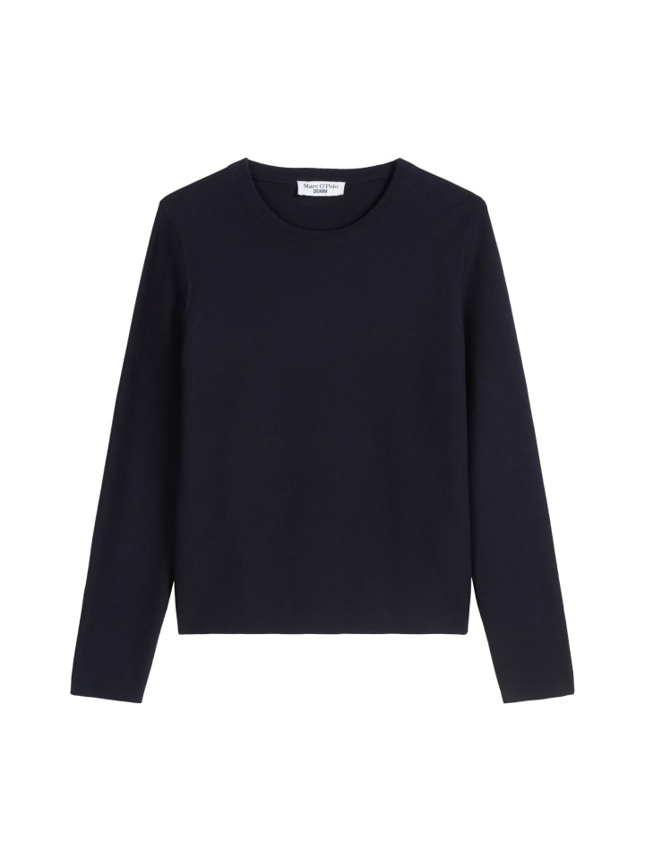 

Marc O'Polo DENIM Обычный свитер глубокого синего цвета