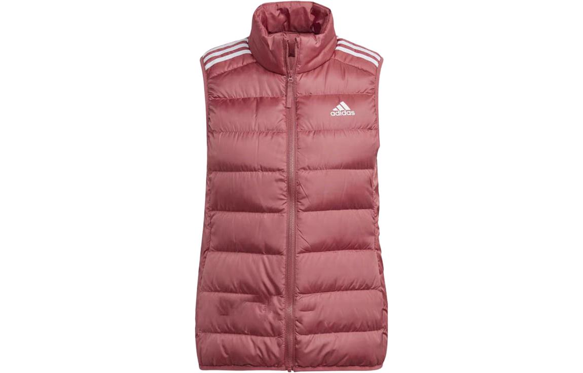

Adidas Женский теплый пуховый жилет красного цвета