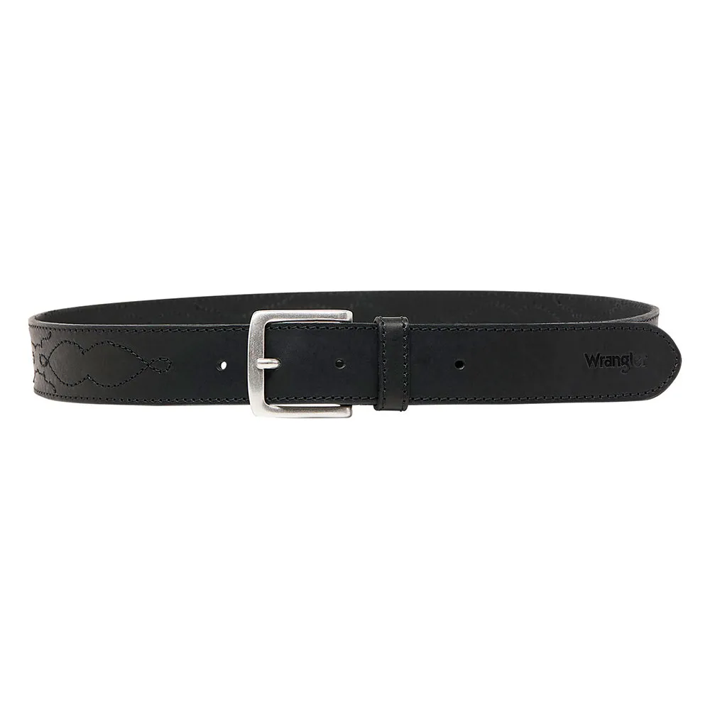 

Ремень Wrangler Western Stitch, черный