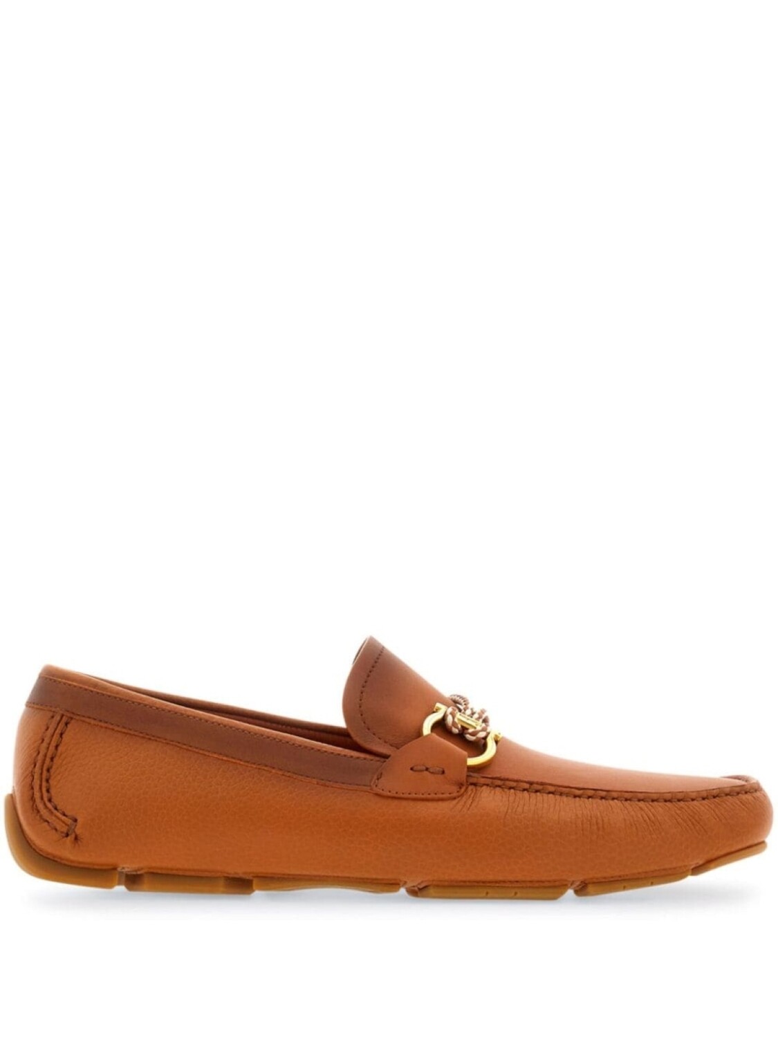 

Ferragamo водительские мокасины с табличкой Ганчини, коричневый