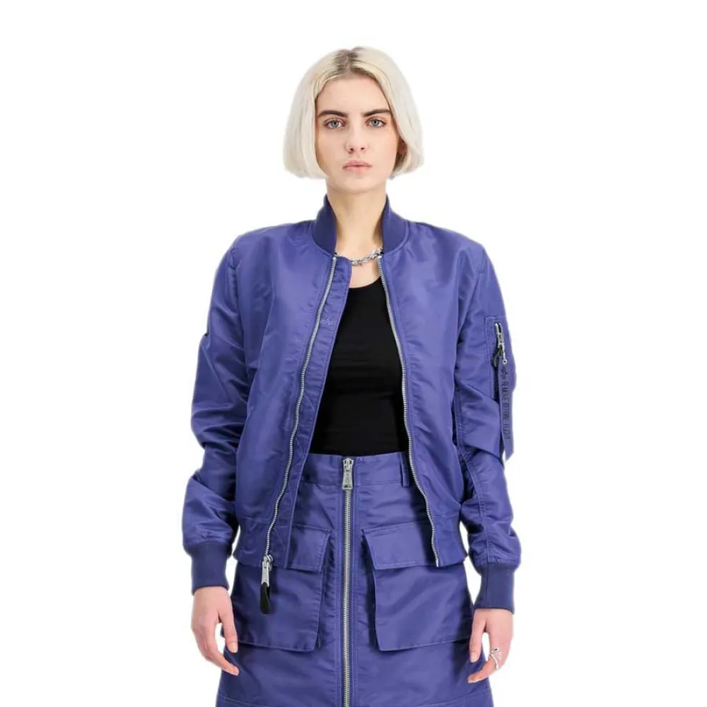 

Куртка Alpha Industries Ma-1 Vf Lw bomber, фиолетовый