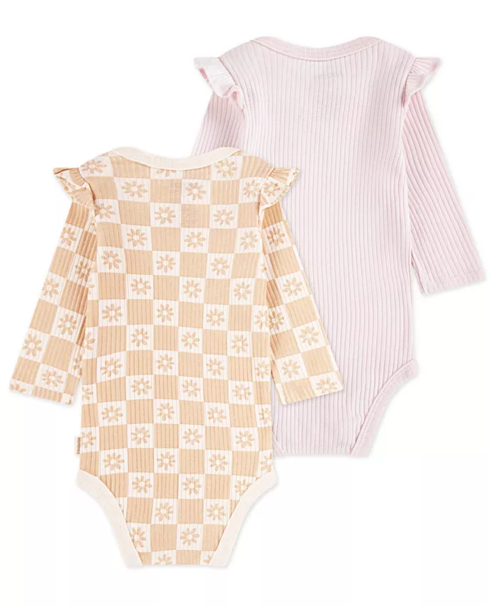 Детские боди с круглым вырезом, 2 штуки Huggies, мультиколор — фото 2