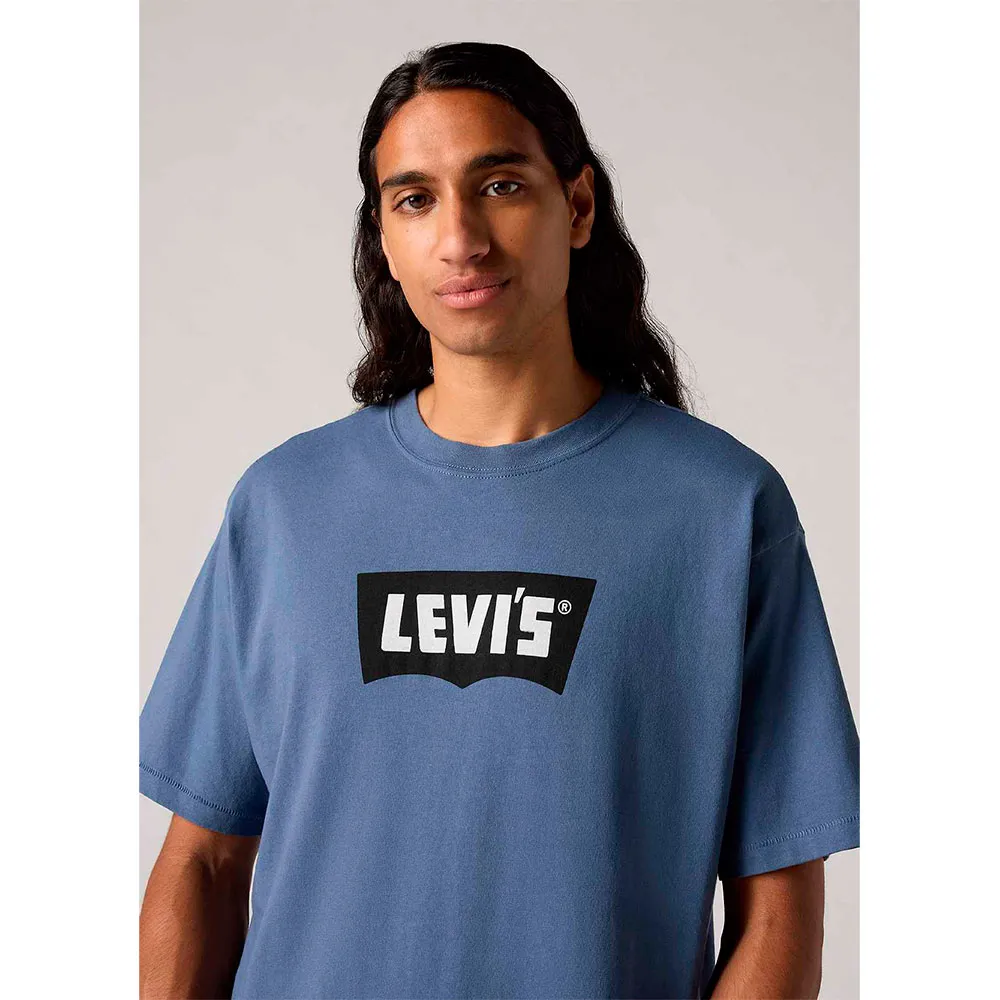 Футболка с коротким рукавом Levi's Vintage Bw Graphic, синий — фото 3