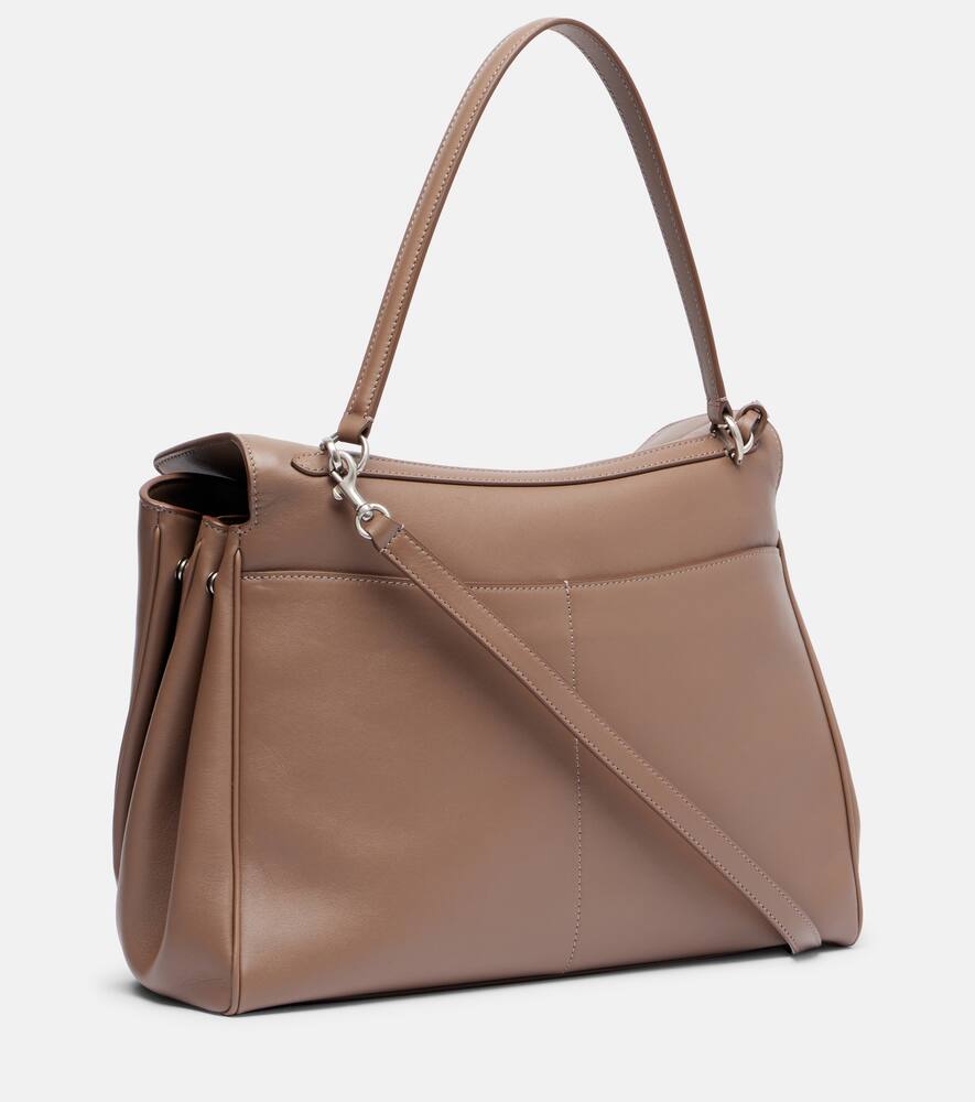 Средняя кожаная сумка Rodeo Balenciaga, Taupe — фото 4