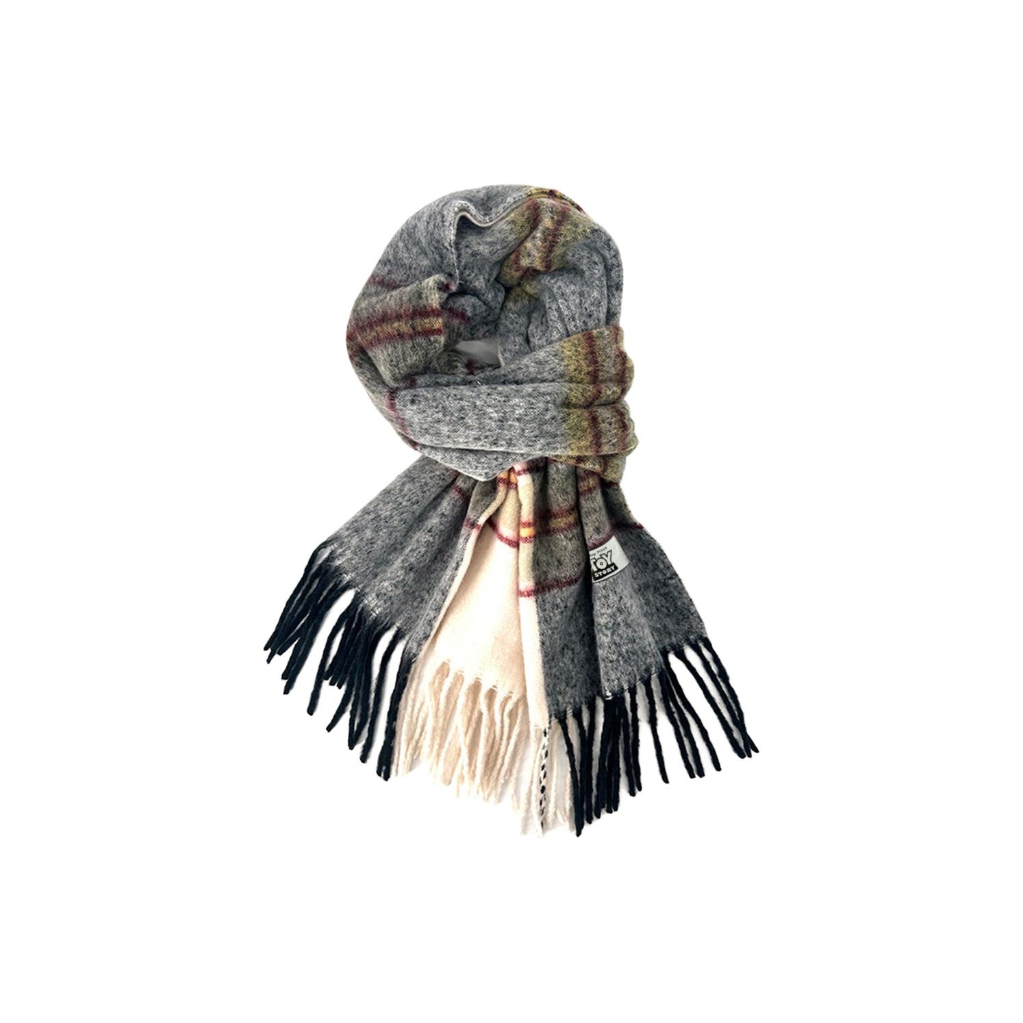 

Disney Вязаный шарф унисекс, Beige Black